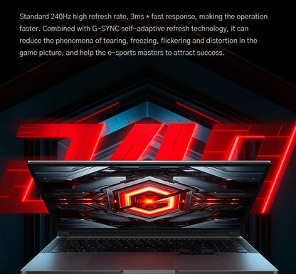 (UP to 96G+4TB)Xiaomi Redmi G Pro Game Laptop 2024 Intel Core i9 i7 Notebook RTX4060 32G-96G DDR5 + 2TB-4TB SSD Gaming Computer