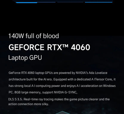 (UP to 96G+4TB)Xiaomi Redmi G Pro Game Laptop 2024 Intel Core i9 i7 Notebook RTX4060 32G-96G DDR5 + 2TB-4TB SSD Gaming Computer