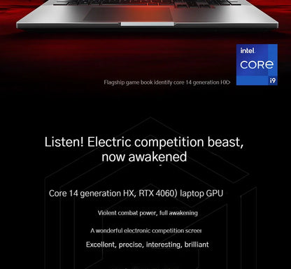 (UP to 96G+4TB)Xiaomi Redmi G Pro Game Laptop 2024 Intel Core i9 i7 Notebook RTX4060 32G-96G DDR5 + 2TB-4TB SSD Gaming Computer