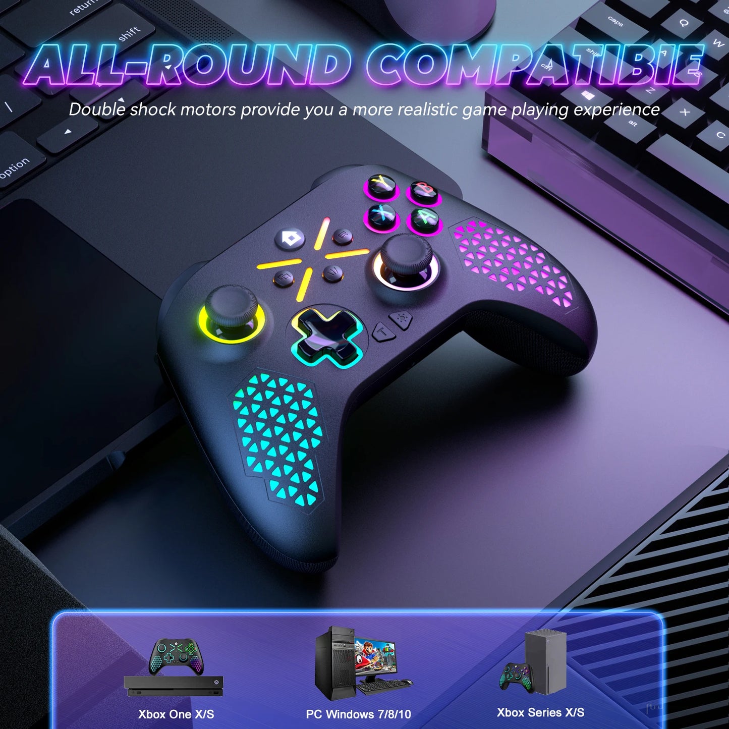 Bonadget XtremeVibe Wireless Gamepad