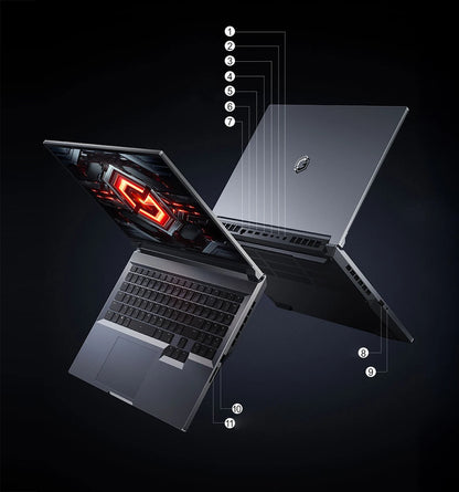 Xiaomi Redmi G Pro E-Sport Gaming Laptop 2024 Intel i9-14900H RTX4060 8GB GPU 16G RAM 1TB SSD 16” 240Hz 2.5K Game Notebook