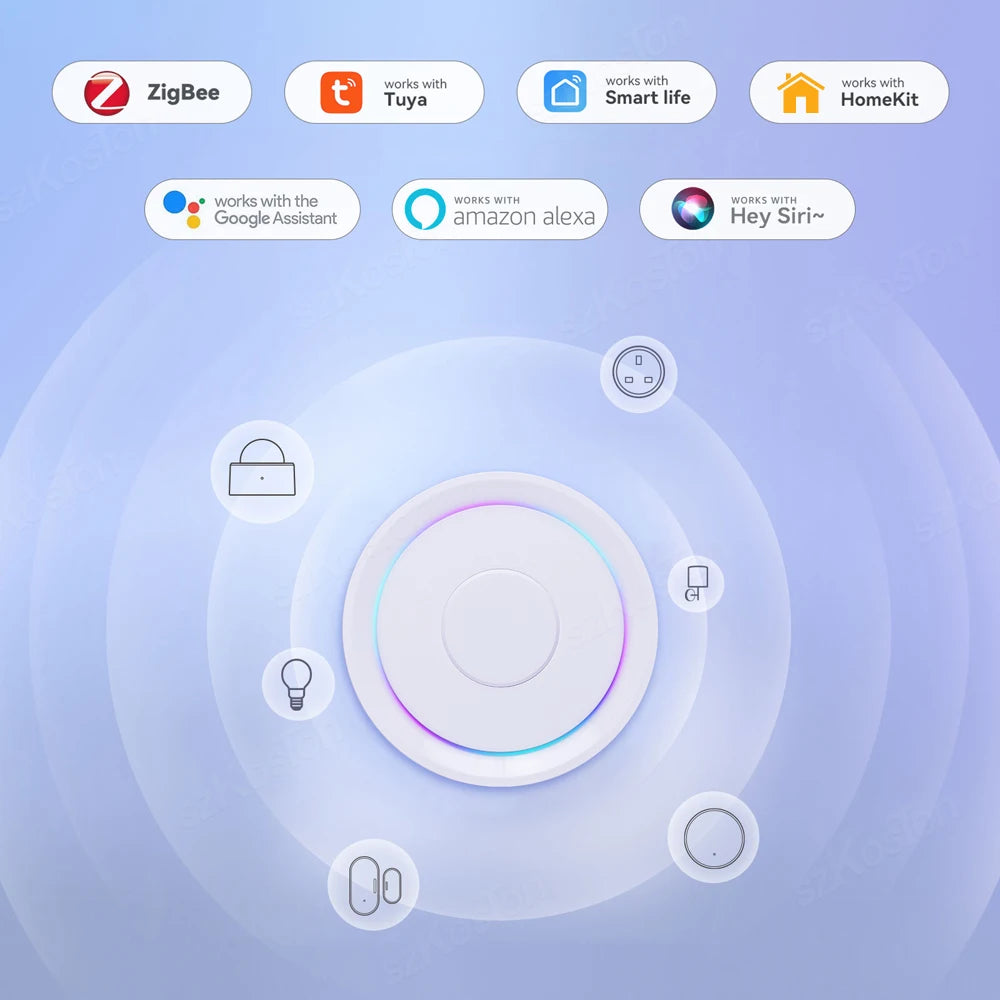 SZKOSTON ZigBee 3.0 Gateway Hub